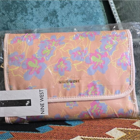 Nine West Floral Toiletry Bag - Picture 1 of 2